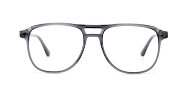 Men Vista Eyeglasses: Edgar - Transparent Black - SpecSMART Eye Clinic (Front View)